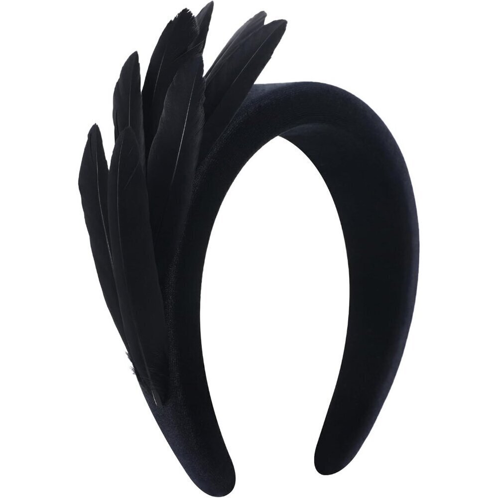 Vintage Feather Headband 1920s Flapper Style Women's Costume Accessory